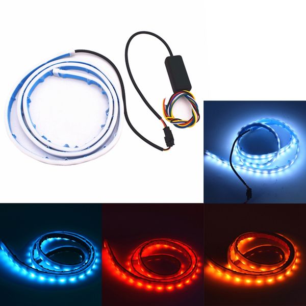 

car tail box light strip streamer strips marquee running lights brake lights turn signal three-color tail box light s