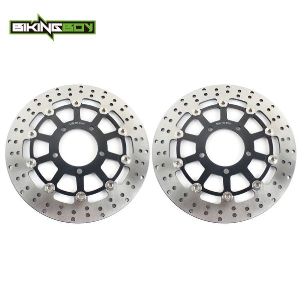 

bikingboy front brake discs rotor disks versys 650 1000 / abs z 750 / abs z750r z 1000 sx z1000 kle 650 versys