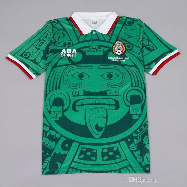 mexico world cup jersey 1998