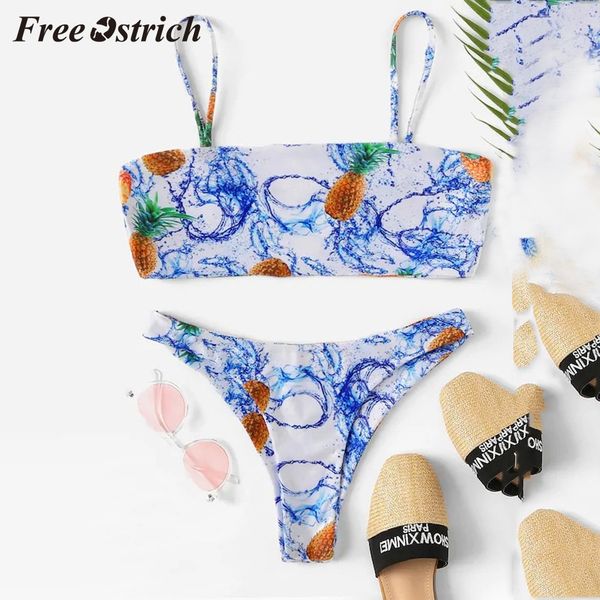 

бесплатный страус горячие продажи женщины ананасовый принт tankini набор купальники купальный купальник пляжная одежда симпатичные шикарный, Red;black