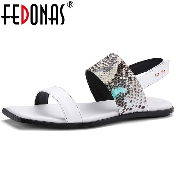 

fedonas 2019 new fashion square toe square heeled casual shoes soft leather basic shoes summer rome woman, Black