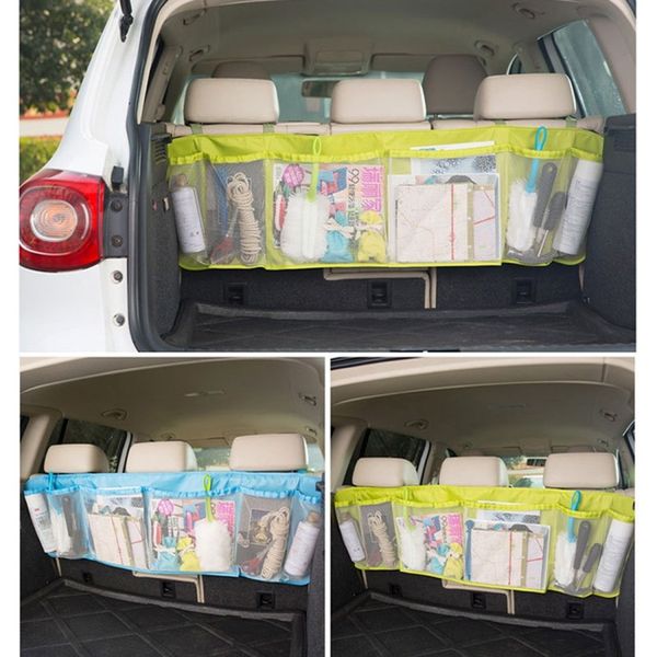 

car auto universal oxford cloth multi backseat storage organizer hanging bag