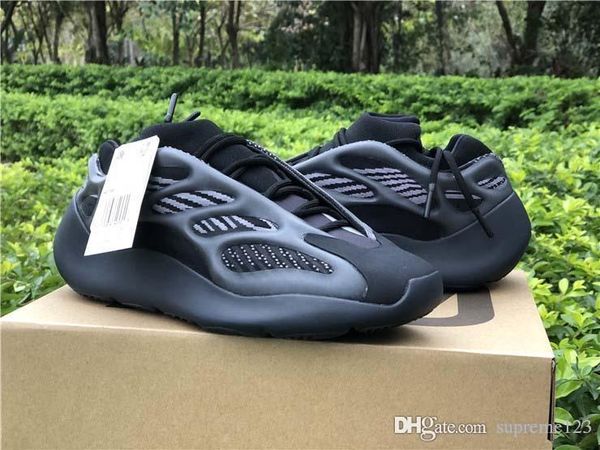 

2020 est kanye west originals 700 v3 black azael running shoes 3m reflective wave runner men women sports sneakers with box