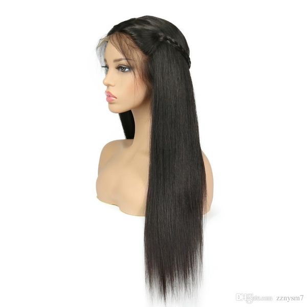 

wig straight full lace high temperature wire wigs with natural black brazilian glueless full lace wigs for women