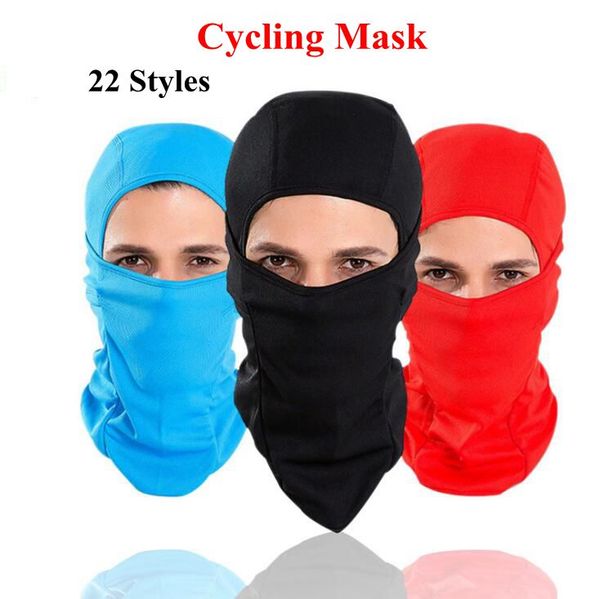 

cycling face masks 22 styles ski neck protecting outdoor balaclava caps full face mask breathable windproof mask ooa7319, Blue;gray