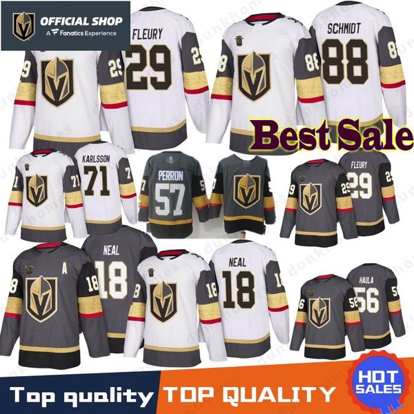 

18 James Neal Vegas Golden Knights 29 Marc-Andre Fleury 56 Erik Haula 71 William Karlsson 88 Nate Schmidt 57 Perron Hockey Jerseys 2019 new