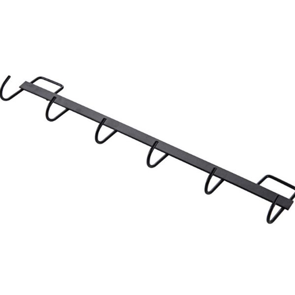 

bathroom kitchen utensils cup mug towel hanging storage rack self adhesive 6hook