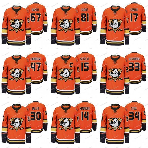 

anaheim ducks 2019-20 third ryan getzlaf rickard rakell jakob silfverberg adam henrique hampus lindholm patrick sieloff hockey jerseys, Black;red