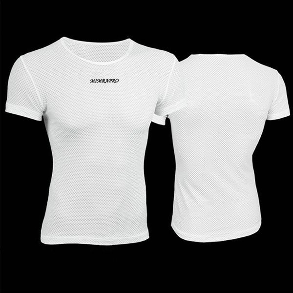 

mimrapro white color short sleeved cycling jersey/sweat shirt / tights clothing thin perspiration moisture absorption, Black;red