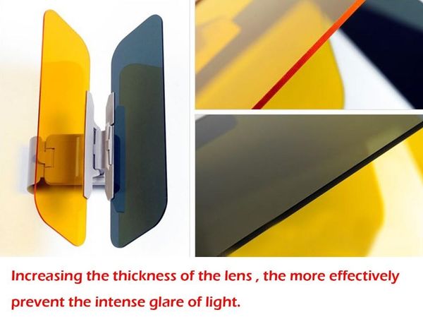 Visiera Auto Anti-UV Auto visiera parasole 2 in 1 parasole per auto auto anti-abbagliamento //Protezione Visiera parasole