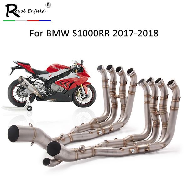 

2017 2018 motorcycle exhaust muffler escape slip on for s1000rr s1000r exhaust pipe for s1000 modified pipe