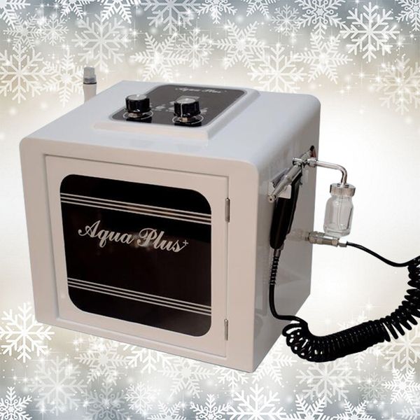 

6 in 1 multifunctional dermabrasion water jet peel facial beauty machine for spa / diamond hydra microdermabrasion machine peel machine, Black;white