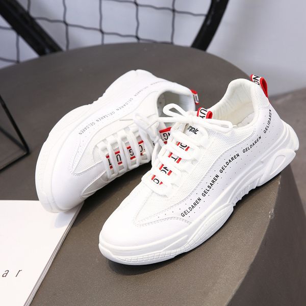 

lzj men's chunky trainers sneaker dad shoes high platform shoes men sneakers classic black and white sneakers men 2019