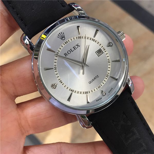 

Aaa fa hion watch luxury brand men watche 2019 port ca ual imple leather trap chronograph calendar quartz wri twatche