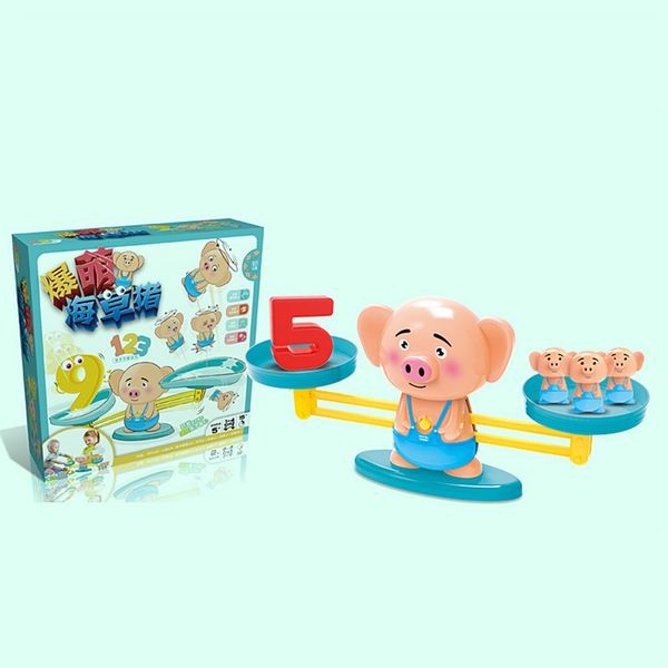 

baby match intellige game board toys monkey digital balance scale toy kids educational puzzle toy addition subtraction math toys