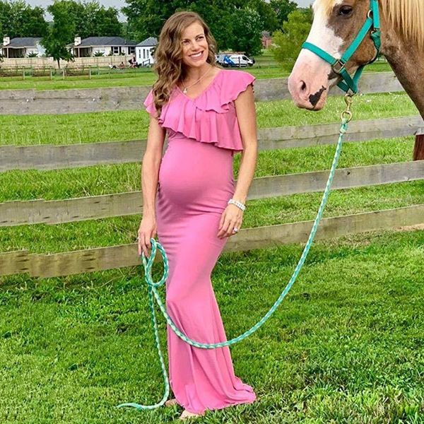 

long tail maternity dresses for p shoot maternity pgraphy props maxi dresses for pregnant women clothes pregnancy dress, White