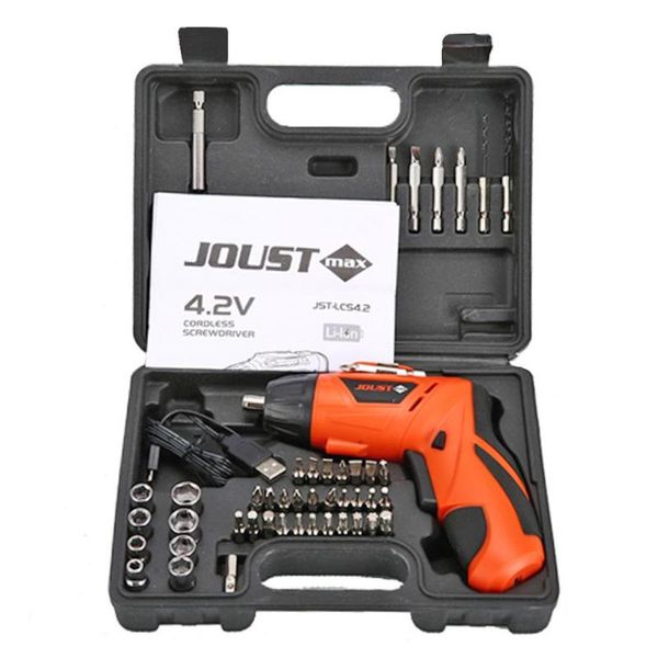 

4.2v lithium battery household charging electric screwdriver mini cordless drill abs makings product no-load speed 180rpm
