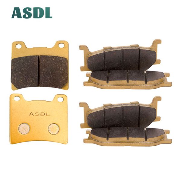 

motorcycle front and rear brake pads for xj 900 s s diversion 1995-2003 #b