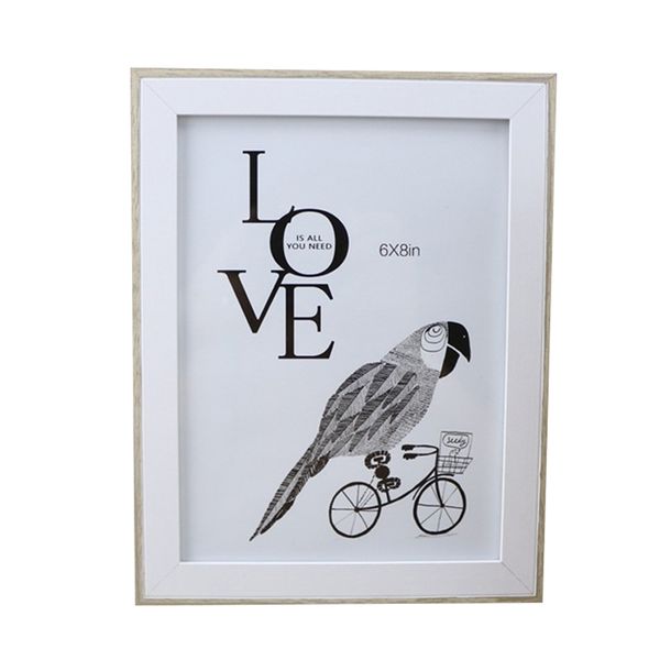 

home decoration p frame wall-mounted wooden p frame exquisite style decoration creative fashion partner pendant