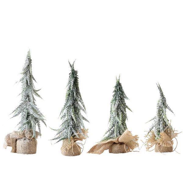 

small christmas tree new year's products mini christmas tree home decoration xmas ornaments