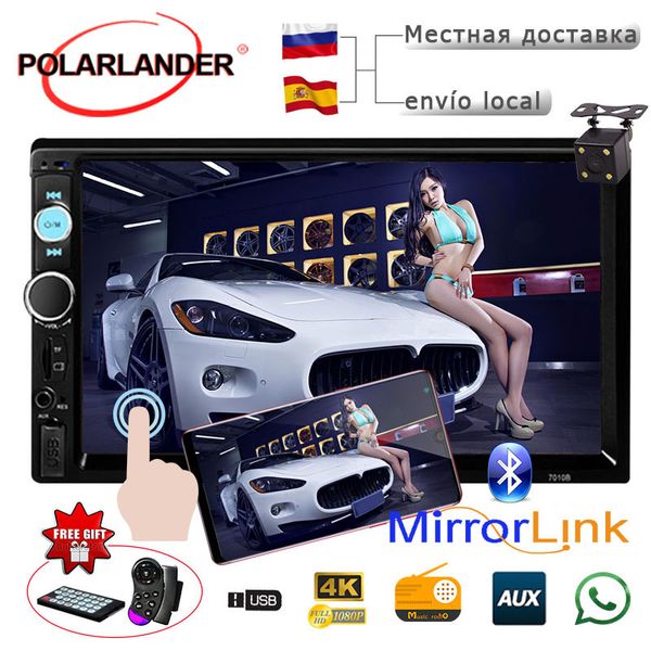 

2 din car stereo mp5 car radio in dash hd touch screen usb/tf/aux/fm mirror link radio cassette player autoradio auto tapes