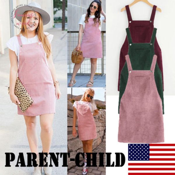 

ladies solid sleeveless overall mini chic dress female strap loose fit bib pocket overalls jean dress women clothing, Black;gray