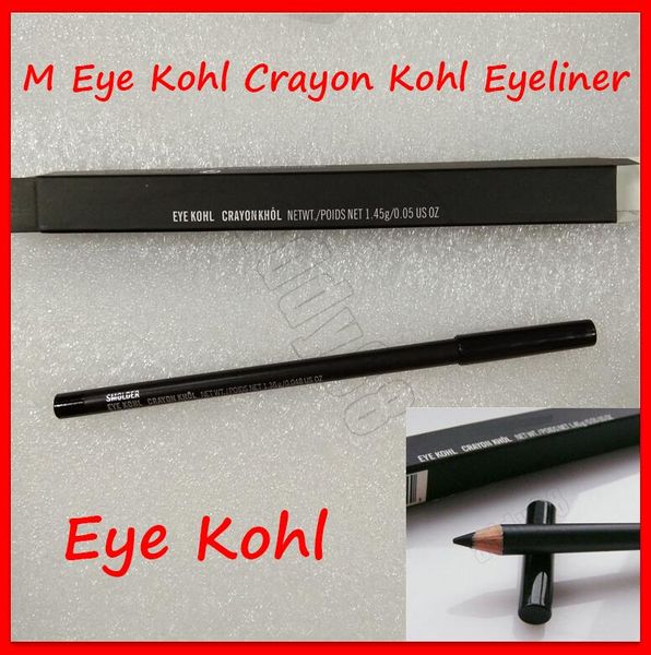 

Макияж глаз Нового M Eye Kohl Crayon Kohl Eyeliner Pencil Black Eye Liner Карандаш Kohl глаз с коробкой