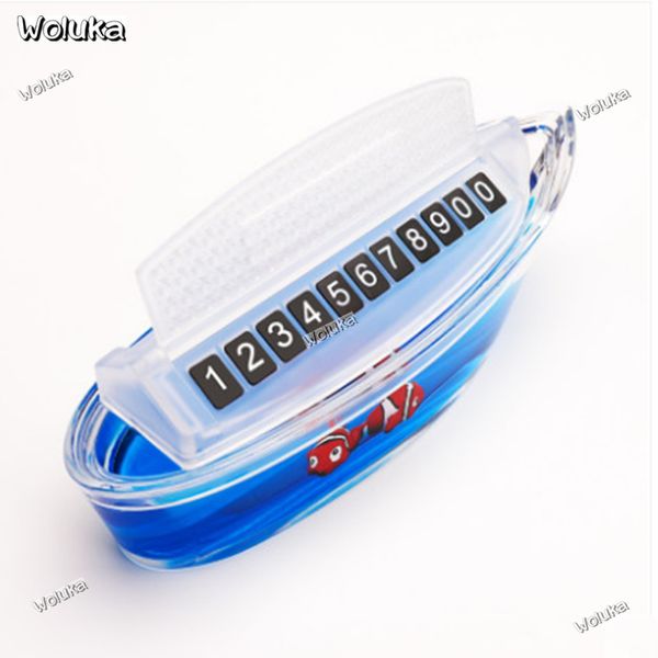 

ship shape, high temperature, no deformation, personality number, creative car temporary parking card cd50 q06