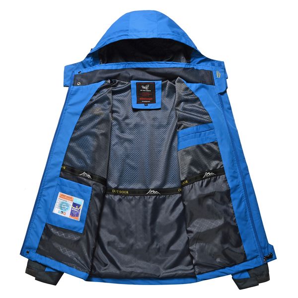 

2020 spring parka men windbreaker male windproof waterproof coats male hooded anorak jackets men's autumn jackets, Black;brown