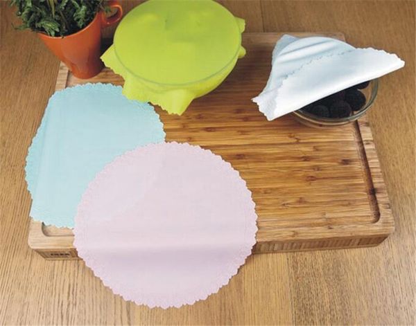 

многофункциональный силиконовые многоразовые пищевого кружева цепляться фильм холодильник хранения продуктов питания крышка кухня сохранение