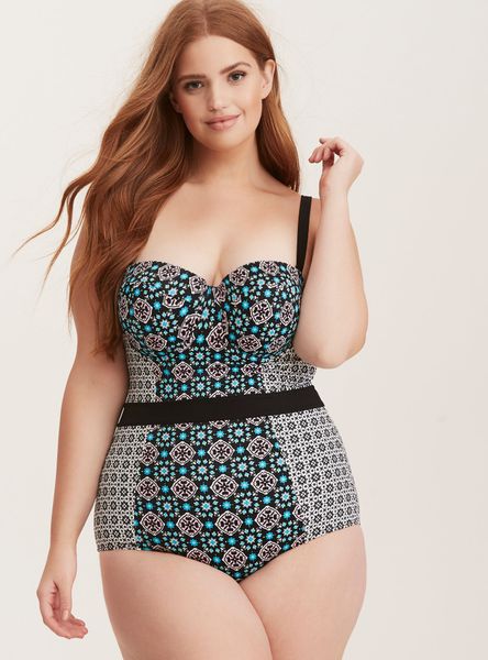 

plus size bikinis push up swimwear women print high wasit monokini bodysuits one piece swimsuit lady large size swim wear bathing suit
