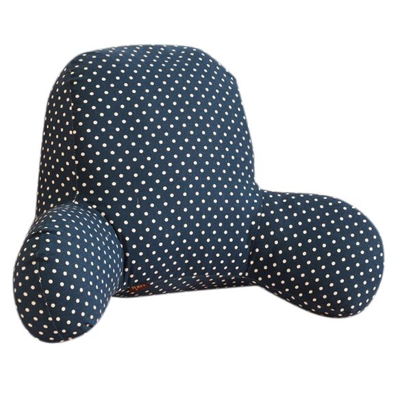 

cotton reading pillow for bed back support large bed rest pillow