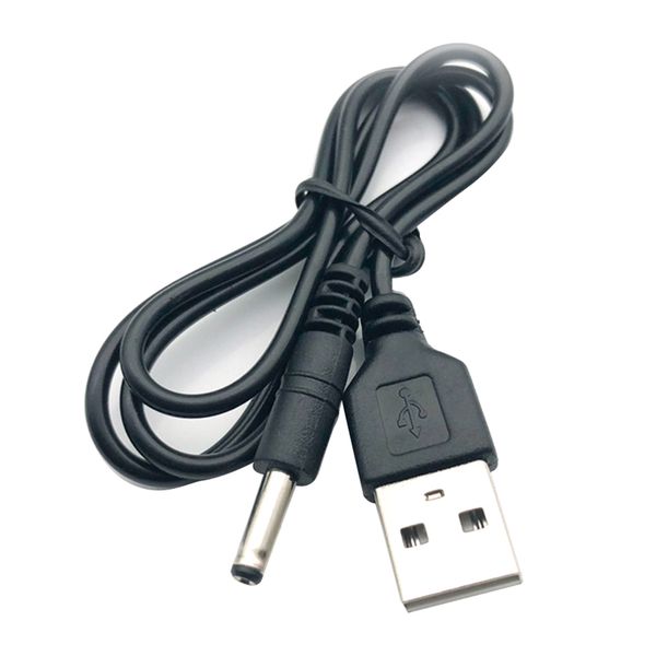 

charge cable usb 2.0 to dc 3.5mm power cable 5v charge cable dc - black