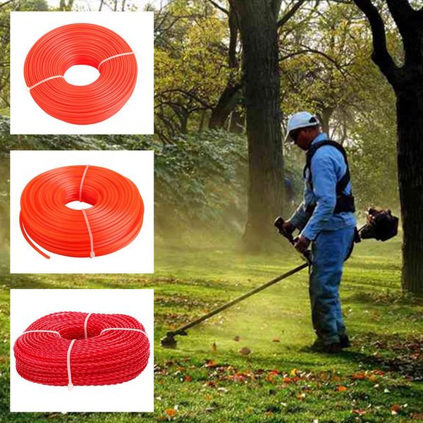 

3mm 70m grass trimmer line trimmer nylon rope cord line square roll grass rope