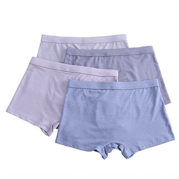 

4tq6k breathable men's underwear mid-waist comfortable sweat-absorbing flat quadrangle breathable men's under under underwear mid, Black;white