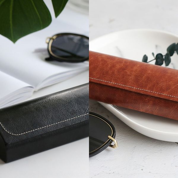 

sun large women's hipster simple case case storage glasses box student sunglasses storage box