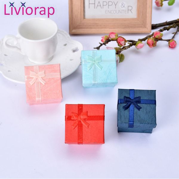 

liviorap bow candy gift box rustic wedding packaging birthday party event supplies baby boy girl baby shower party candy boxes