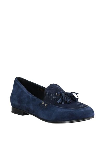 

derimod navy blue women 's shoes, Black