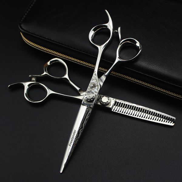 

6inch hair scissors 440c, professional hair cutting scissors for hairdressers