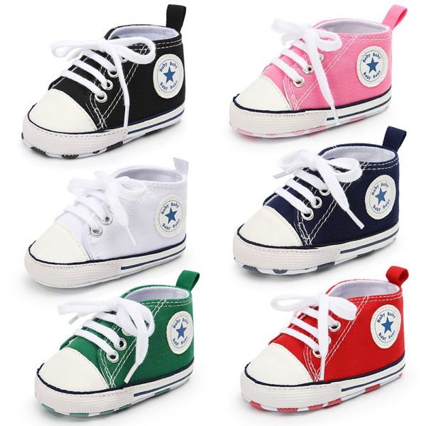 

baby boys girls toddler shoes infant fashion shoes newborn soft bottom first walk sneakers 0-18 m