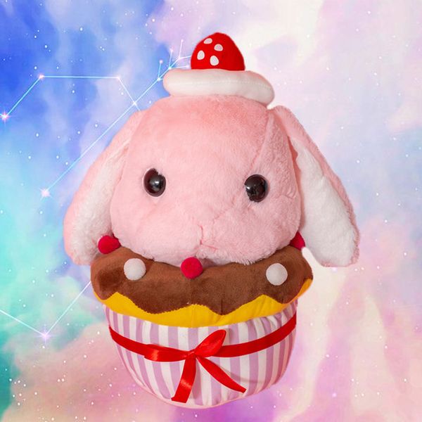 

очень хороший горячие мило кролик куклы классическая мягкая плюшевые торт игрушка кролик свисающий кролика плюшевые подушки для детей подаро