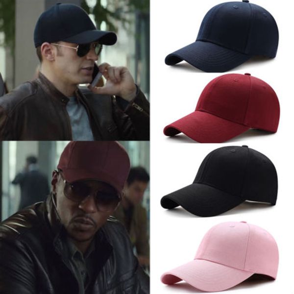 

men women baseball cap blank plain solid snapback golf ball hip-hop hat, Blue;gray