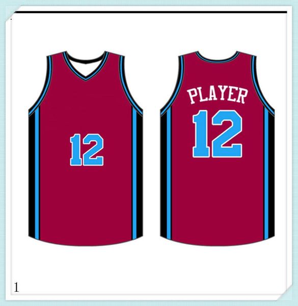 

2019 2020 Basketball Jerseys Quick Dry BLUE red Embroidery Logos Free Shipping Cheap wholesale Men Size Jersey6123