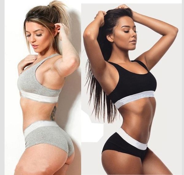 

women workout suit fitness tracksuit women 2pcs set female sporting sleeve shorts casual sport suits, Gray