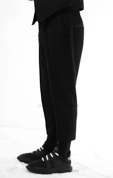 

27-44 new 2019 men's clothing gd hair stylist fashion catwalk slim casual pants plus size singer costumes, Black