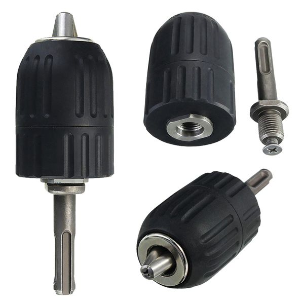 

2-13mm keyless impact drill chuck hand tool with lock and sds adaptor