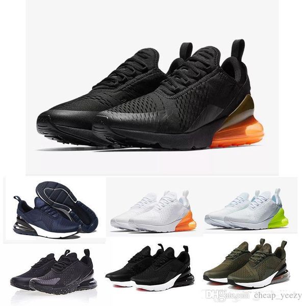

sale 2018 new running 270s sports shoes black red blue basketball sneakers run women men plus requin chaussures eur size 36-45