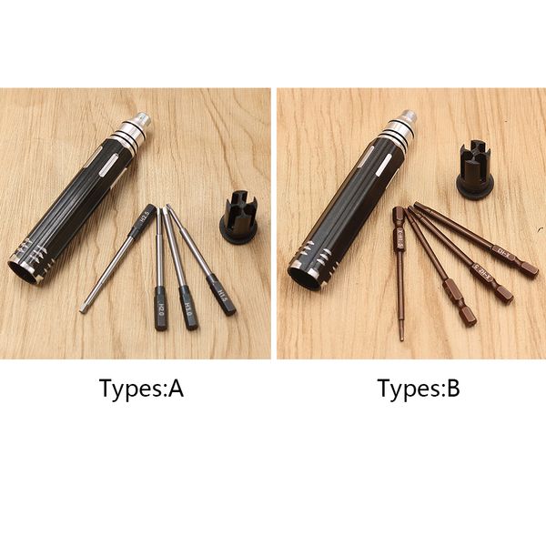 

4 in 1 rc helicopter model screwdriver car set hexagon kits special tool h1.5 h2 h2.5 h3