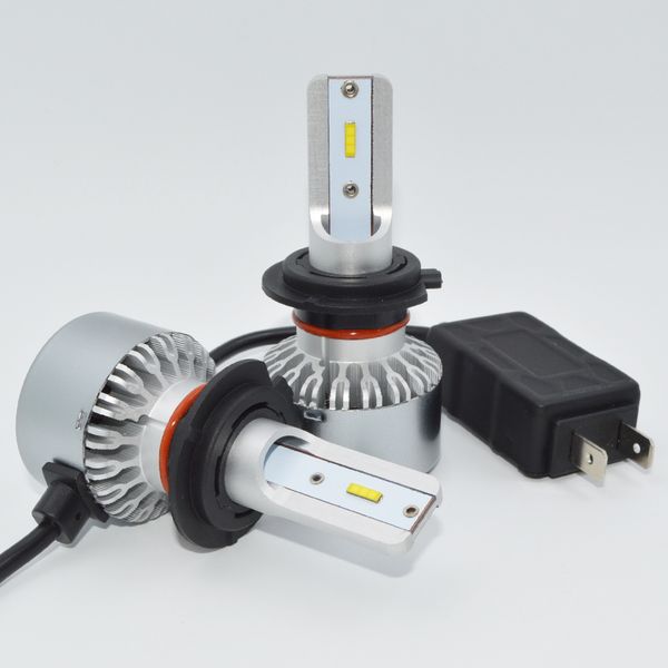 

super bright h7 h4 h11 9006 9005 hb3 hb4 6000k 60w 8000lm led car headlight bulb conversion kit light automobile lamp