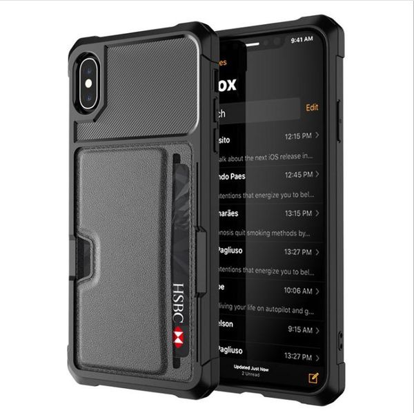 

роскошный кожаный бумажник из искусственной кожи для iphone 6 6s 7 8 plus x xs xr xx max чехлы кошелек с откидной крышкой для samsung s9 plu